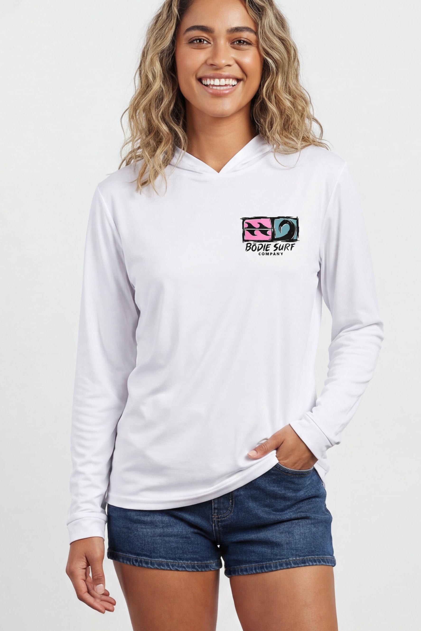 Logo & Wave UPF 50 Sun Shirt