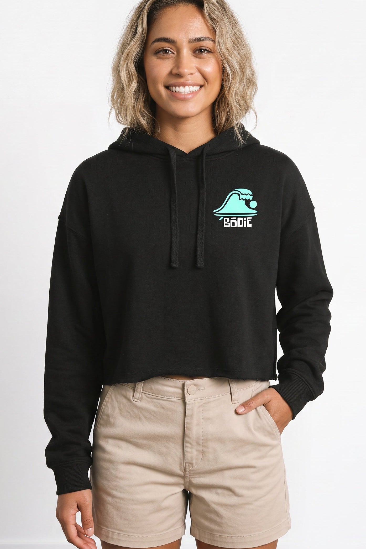 Saltwater Soul cropped hoodie