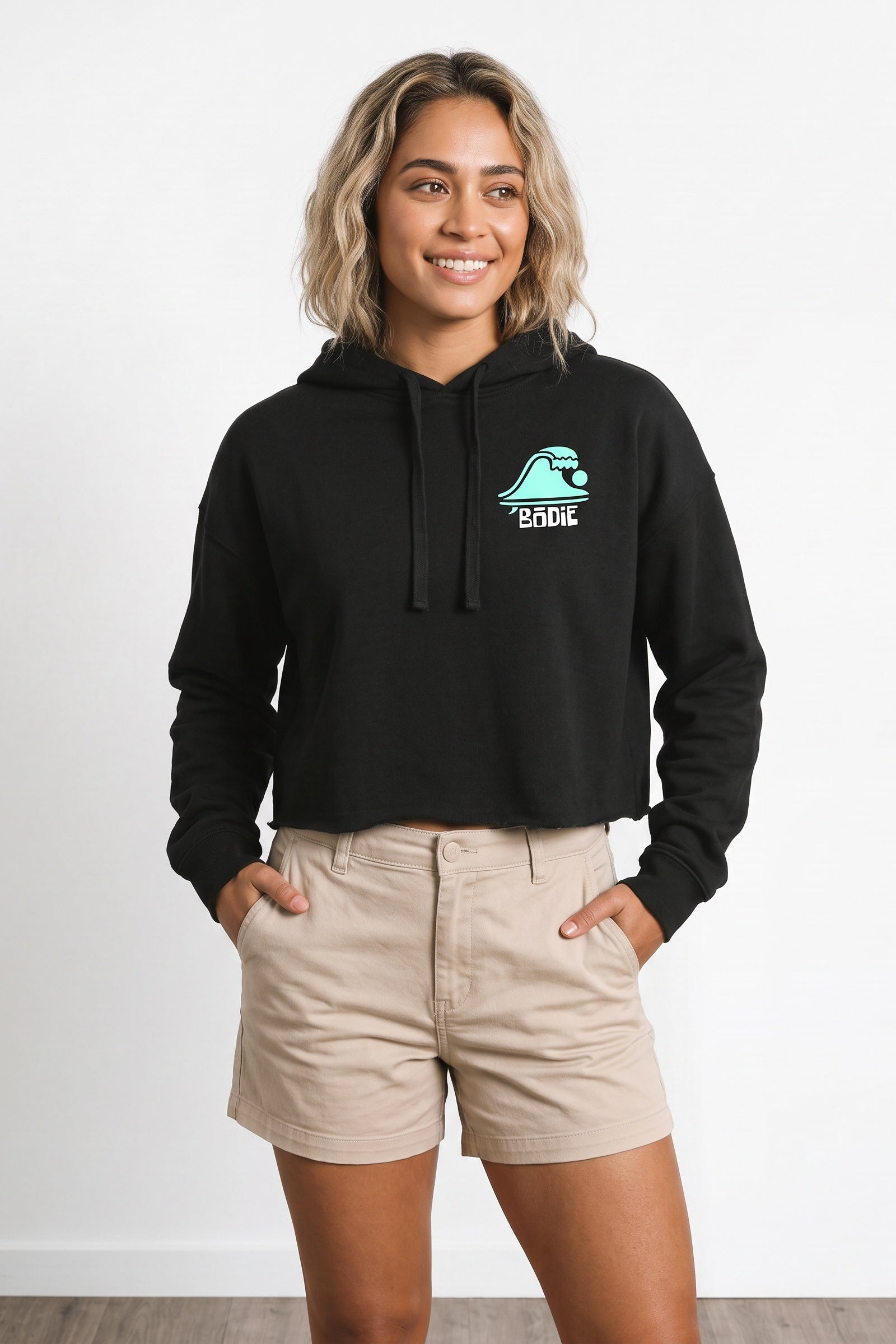 Saltwater Soul cropped hoodie