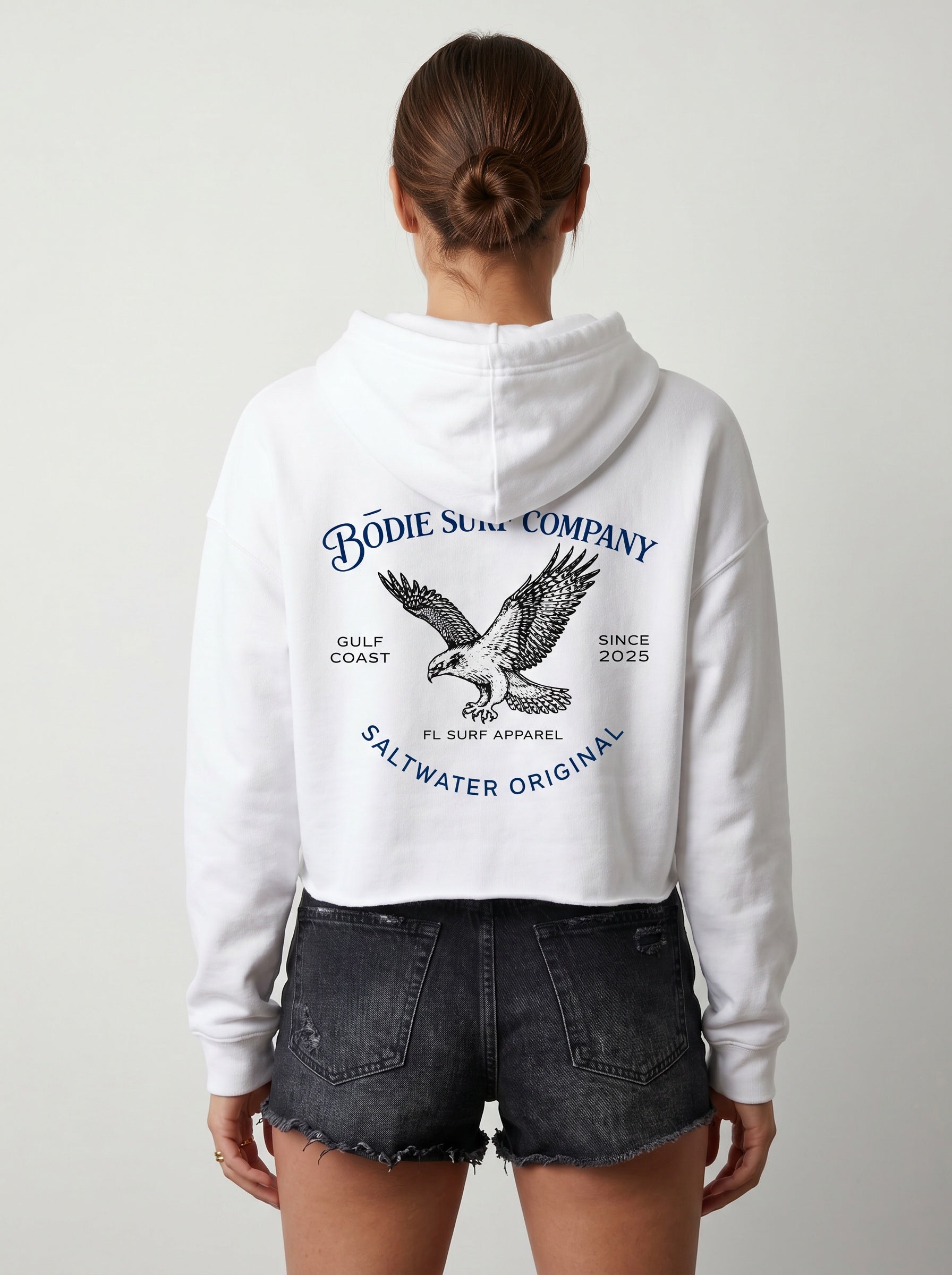 Osprey cropped hoodie